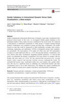 Gender Imbalance in Instructional Dynamic Versus Static Visualizations: a Meta-analysis