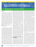 The Process of Collaborative Concept Mapping in Kindergarten and the Effect on Critical Thinking Skills