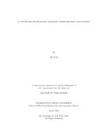A Software System for Assisting with Protein Annotation