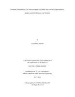DISSIMILAR BIMETALLIC STRUCTURES VIA DIRECTED ENERGY DEPOSITION-BASED ADDITIVE MANUFACTURING