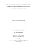 CHEMICAL AND PHYSICAL PARAMETERS OF BIOCHAR PRODUCED FROM DIFFERENT FEEDSTOCKS AND TEMPERATURES WITH POTENTIAL TO IMPROVE PROPERTIES OF SANDY SOIL