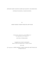 Efficient Deep Learning-based Equalization and Detection Systems for Digital Communications