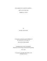 COLLABORATIVE CONCEPT MAPPING – META-ANALYSIS AND EMPIRICAL STUDY