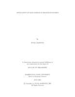 Application of Data Science in Health Economics