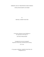 Emerging Adults' Perceptions of Help-Seeking Stigma from Parents and Peers
