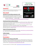 CloverGram, October 16, 2020