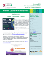 Clallam County 4-H Newsletter, January 2021