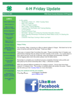 4-H Friday Update, March 19, 2021