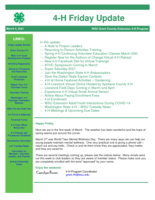 4-H Friday Update, March 5, 2021