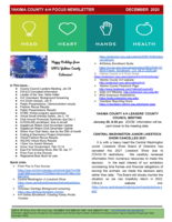 WSU Yakima County Extension 4-H Focus, December 2020