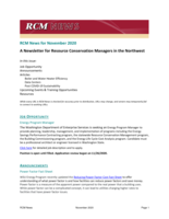 RCM News, November 2020