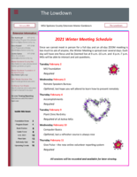 Lowdown, February 2021