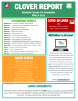 Klickitat Clover Report, March 2021