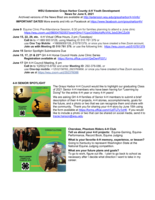 Grays Harbor County 4-H News Blast, June 9, 2021