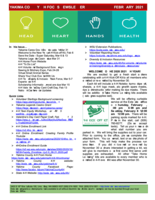 WSU Yakima County Extension 4-H Focus, February 2021