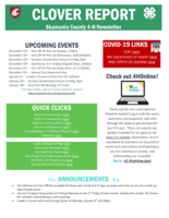 Clover Report, December 2020