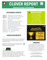 Clover Report, August 2021