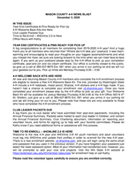 Mason County 4-H News Blast, December 3, 2020