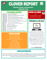 Klickitat Clover Report, February 2021