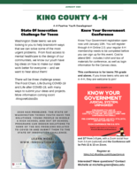 King County 4-H, January 2021