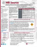 HR Source Newsletter, December 2020