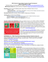 Grays Harbor County 4-H News Blast, December 16, 2020