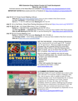 Grays Harbor County 4-H News Blast, July 12, 2021