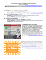 Grays Harbor County 4-H News Blast, June 28, 2021