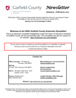 Garfield County Extension Newsletter, January-February 2021