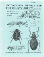 Entomology Newsletter for County Agents: Mar. 1989, No. 1