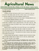 Agricultural Extension Service News, Volume 4, 1947 September 13