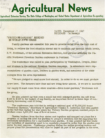 Agricultural Extension Service News, Volume 4, 1947 December 17
