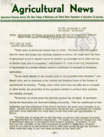 Agricultural Extension Service News, Volume 4, 1947 November 5