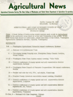 Agricultural Extension Service News, Volume 4, 1947 October 29