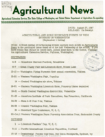 Agricultural Extension Service News, Volume 4, 1947 August 27