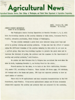 Agricultural Extension Service News, Volume 4, 1946 October 22