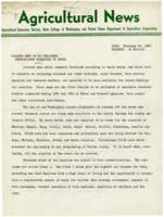 Agricultural Extension Service News, Volume 4, 1946 February 25