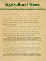 Agricultural Extension Service News, Volume 4, 1946 January 9