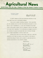 Agricultural Extension Service News, Volume 4, 1946 April 15