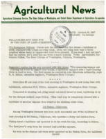 Agricultural Extension Service News, Volume 4, 1947 October 16