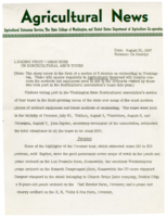 Agricultural Extension Service News, Volume 4, 1947 August 20