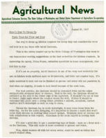 Agricultural Extension Service News, Volume 4, 1947 August 20