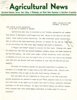 Agricultural Extension Service News, Volume 4, 1947 January 22