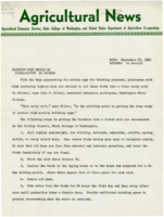 Agricultural Extension Service News, Volume 4, 1946 September 23