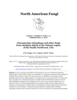 Clonostachys rhizophaga and other fungi from chickpea debris in the Palouse region of the Pacific Northwest, USA