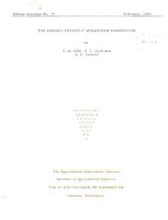 The Cherry Fruitfly in Eastern Washington