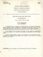 Fertilizer Tonnage Sales Survey Report for Washington for July 1, 1945 to June 30, 1946