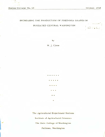 Increasing the Production of Fredonia Grapes in Irrigated Central Washington (Revised)