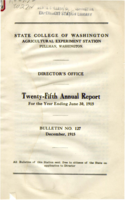 Twenty-Fifth Annual Report for the Year Ending June 30, 1915