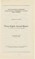 Thirty-Eighth Annual Report For the Year Ending June 30, 1927